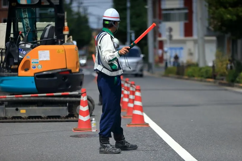 工事現場での車両事故を防ぐ方法